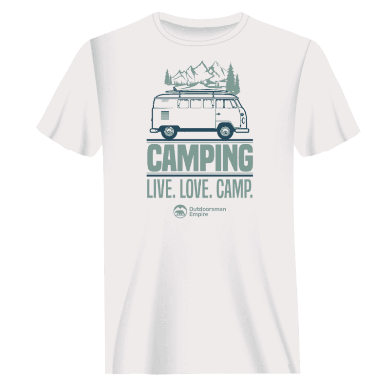 Camping Live Love Camp Man T-Shirt