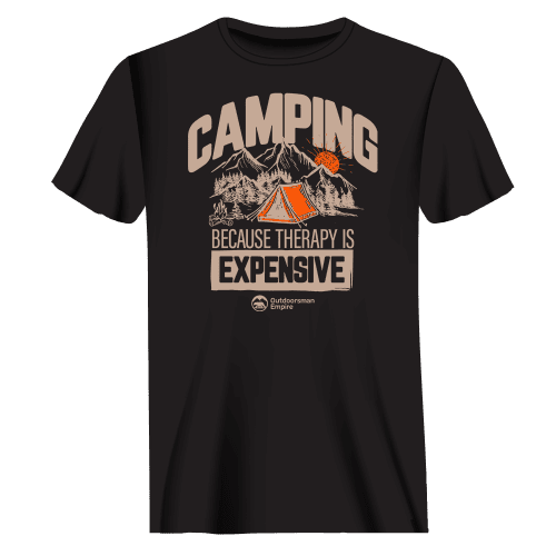 Camping No Expensive Man T-Shirt