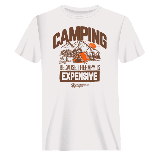 Camping No Expensive Man T-Shirt