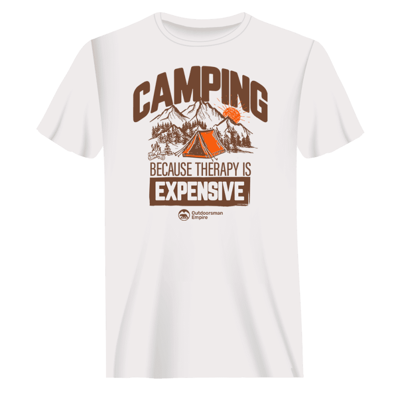 Camping No Expensive Man T-Shirt