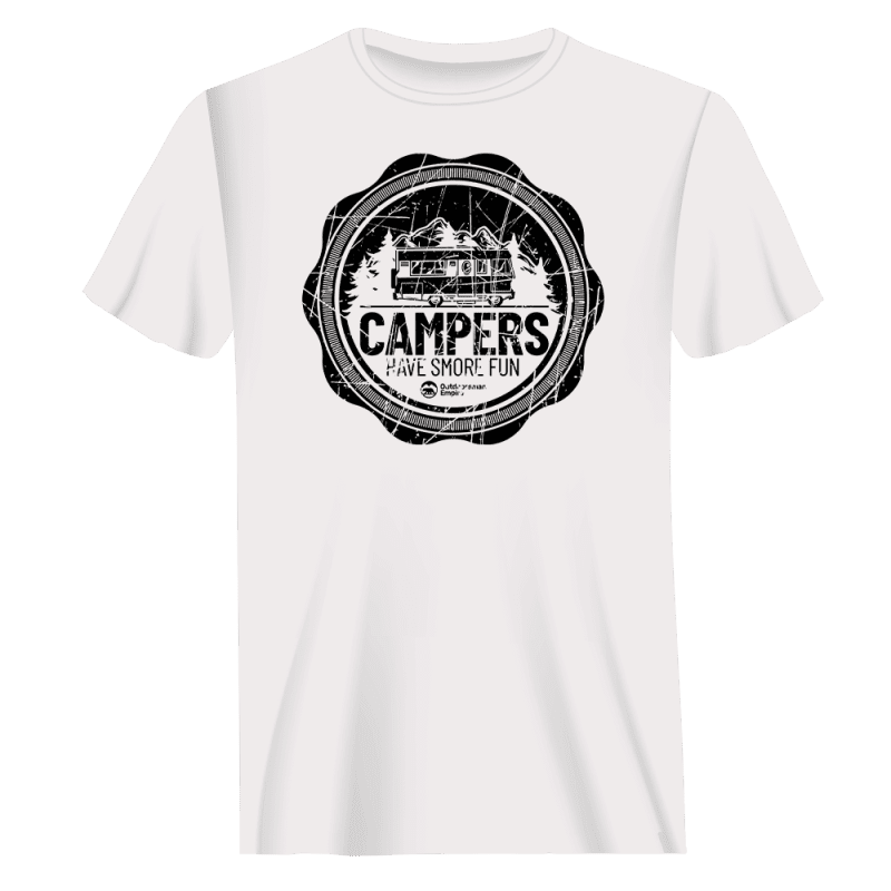 Camping Seal Man T-Shirt