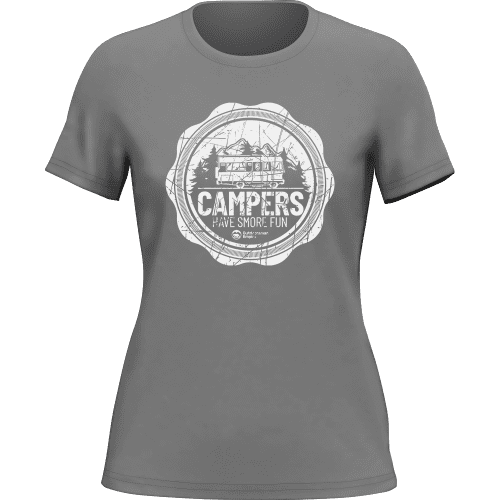 Camping Seal T-Shirt for Women