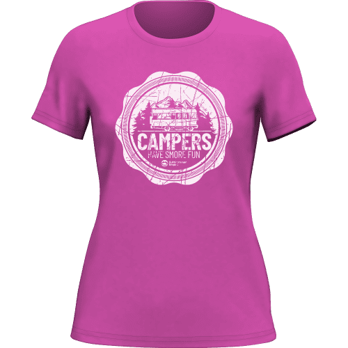 Camping Seal T-Shirt for Women