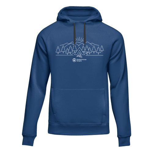 Camping Triangles Unisex Hoodie