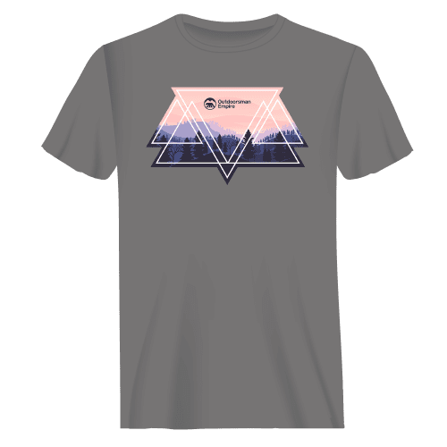 Camping Triangles Man T-Shirt