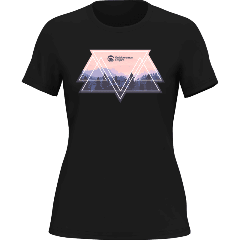 Camping Triangles T-Shirt for Women