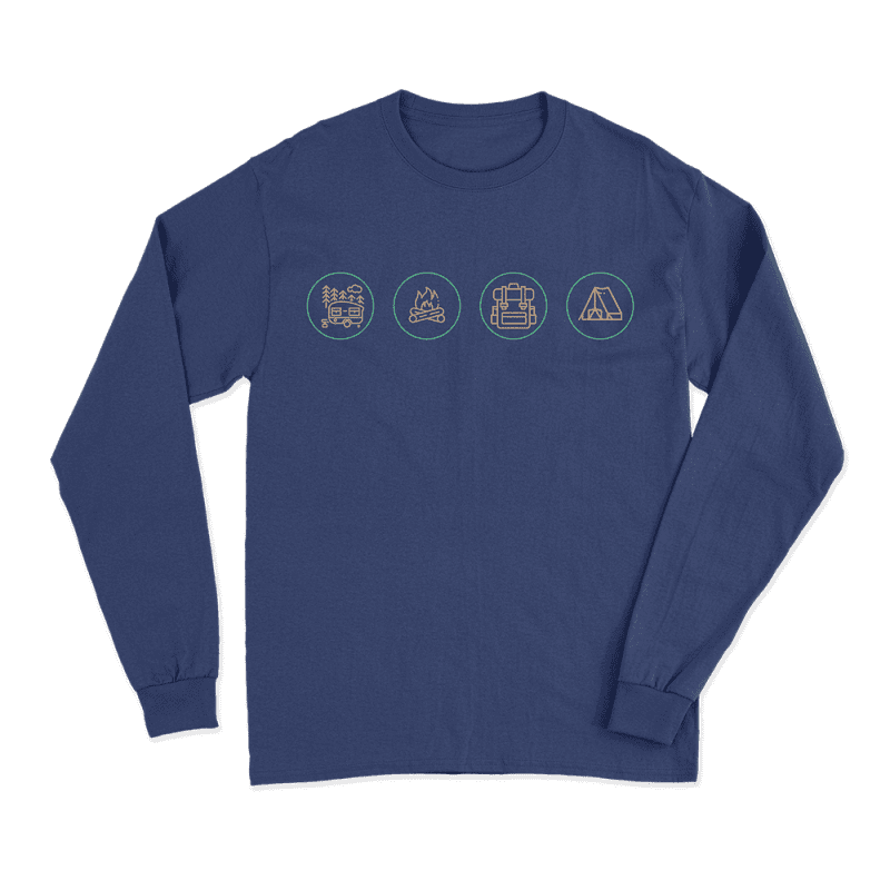 Camp Life Long Sleeve Shirt