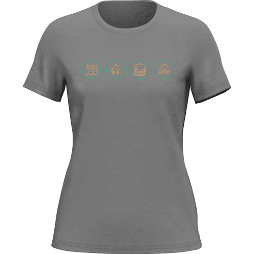 Camp Life T-Shirt for Women