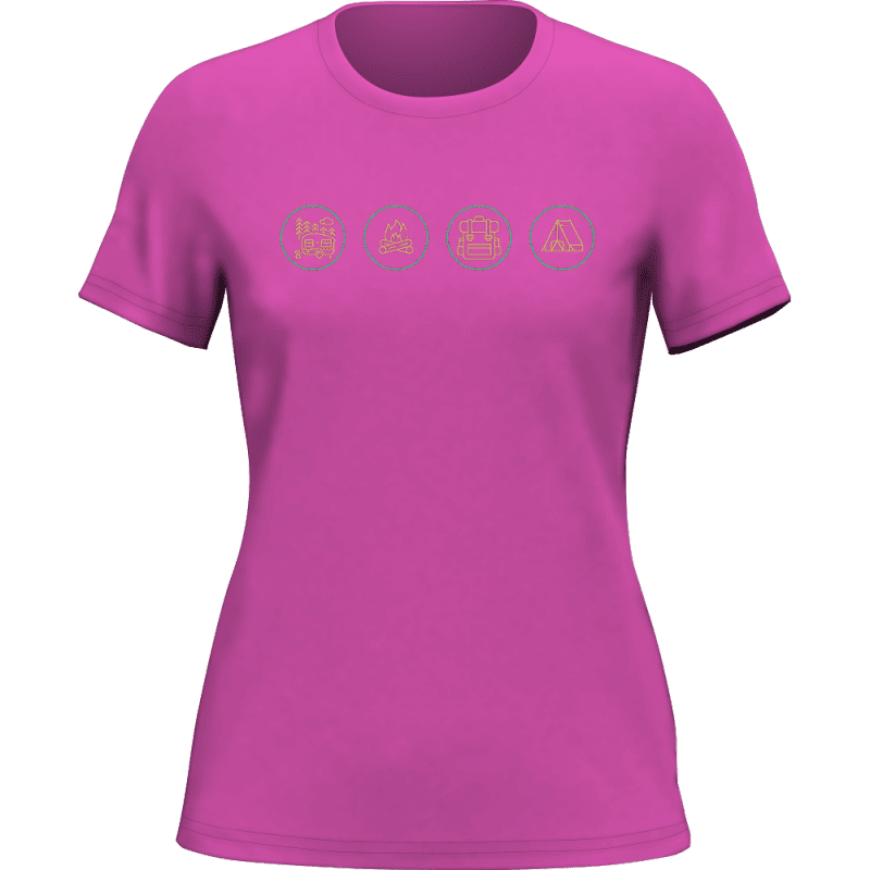 Camp Life T-Shirt for Women