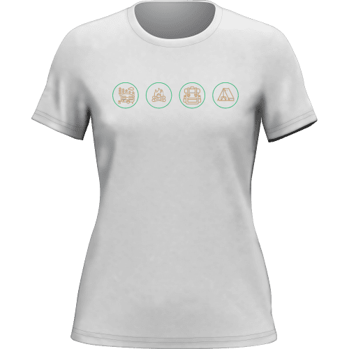 Camp Life T-Shirt for Women