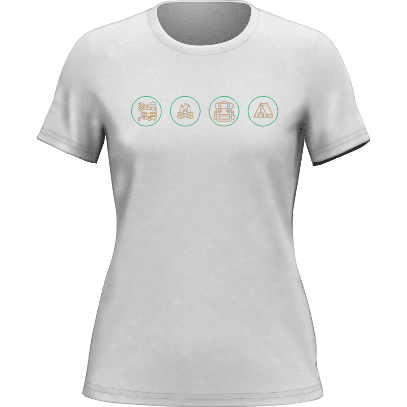 Camp Life T-Shirt for Women