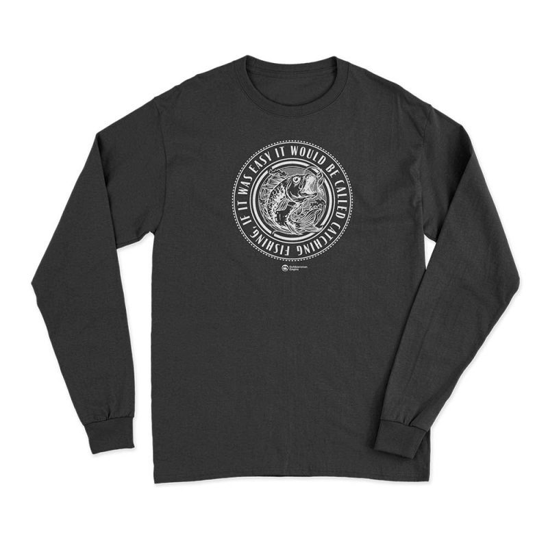 CatchingFishingLongSleeveBlack