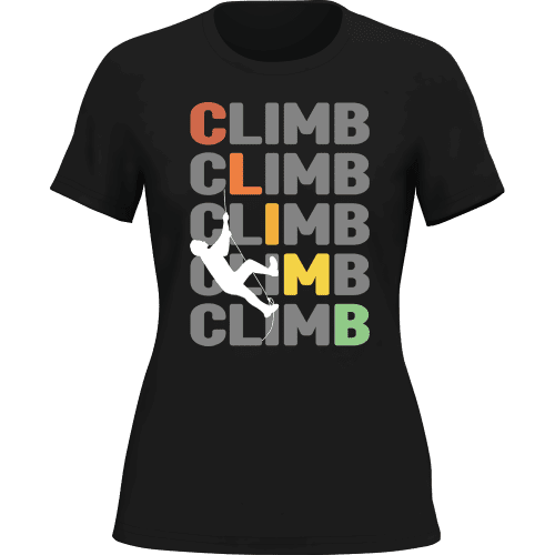 Climbbbbb T-Shirt for Women