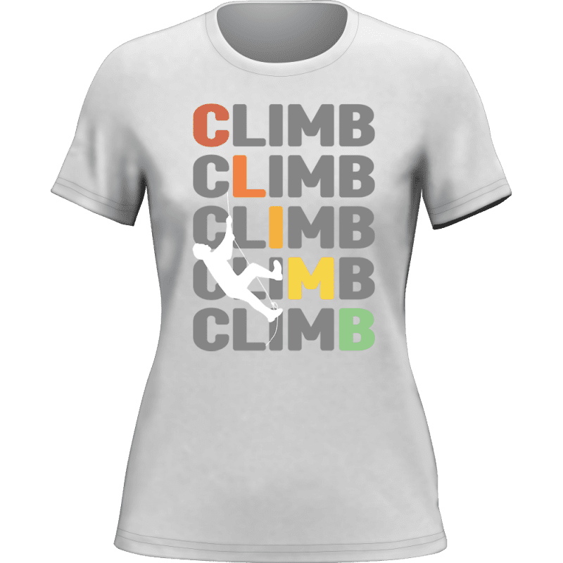 Climbbbbb T-Shirt for Women