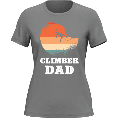 Climber Dad T-Shirt for Women