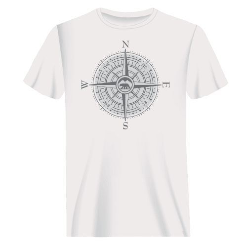 Compass Camping Man T-Shirt