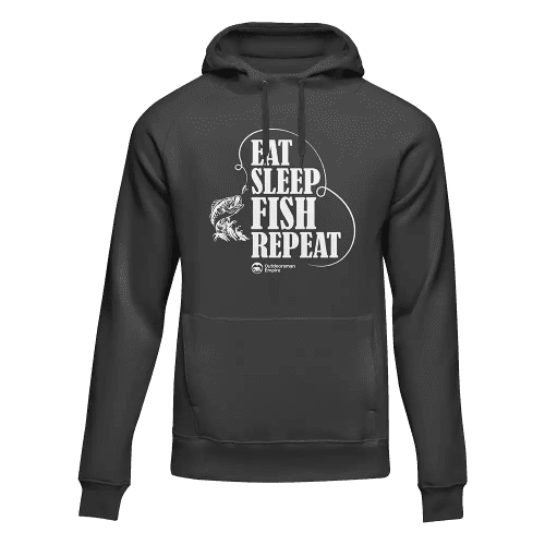 Eat Sleep Fish Repeat Unisex Hoodie