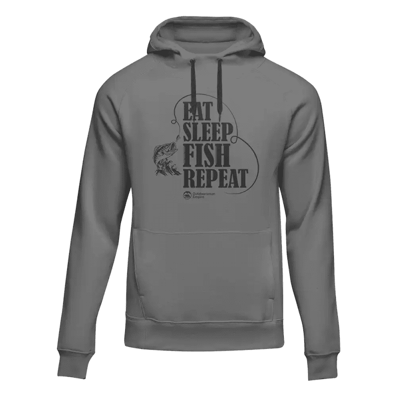 Eat Sleep Fish Repeat Unisex Hoodie