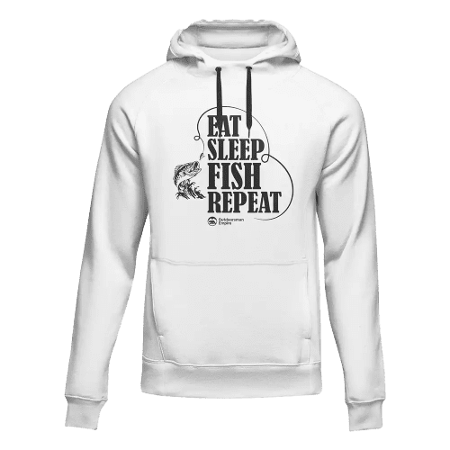 Eat Sleep Fish Repeat Unisex Hoodie