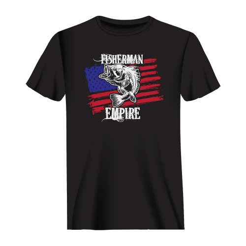 Fisherman American Empire Color Man T-Shirt