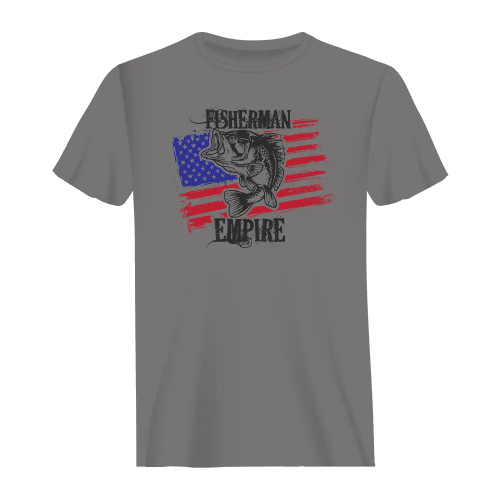 Fisherman American Empire Color Man T-Shirt