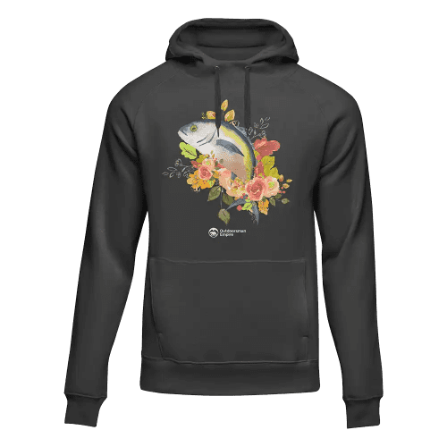 Fishing Flower' Unisex Hoodie