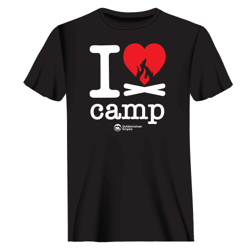 I Love Camp T-Shirt for Men