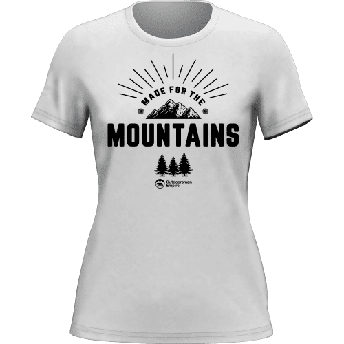 Madeforthemountainswomant shirtWHITE