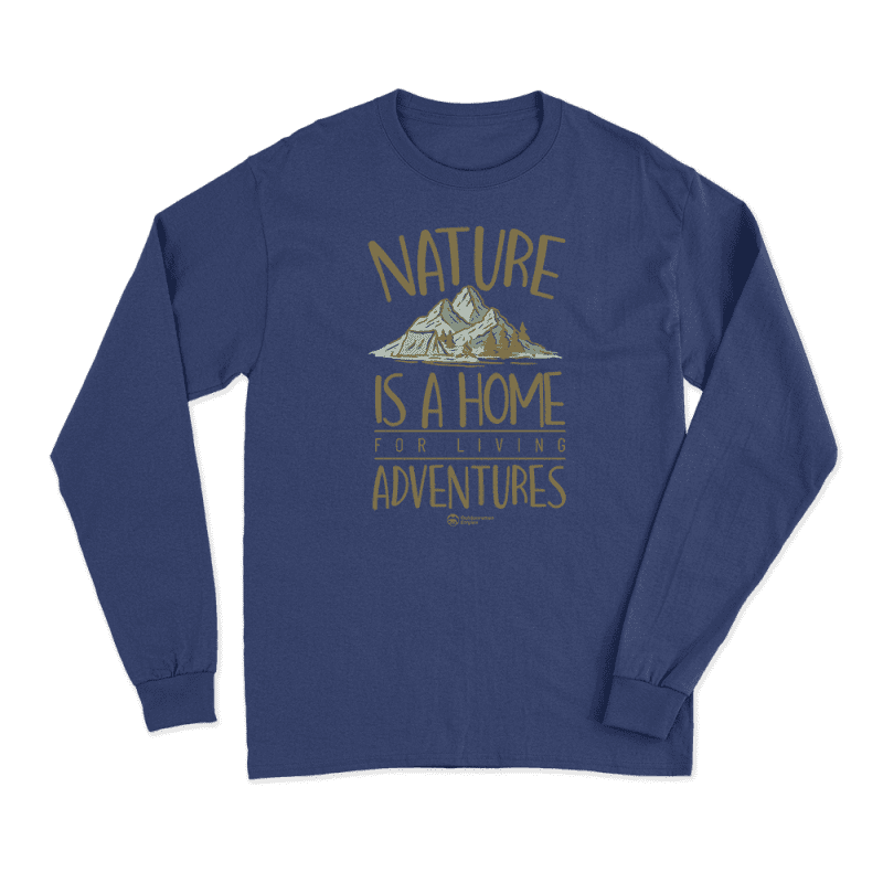 Nature Is A Home Long Sleeve T-Shirt