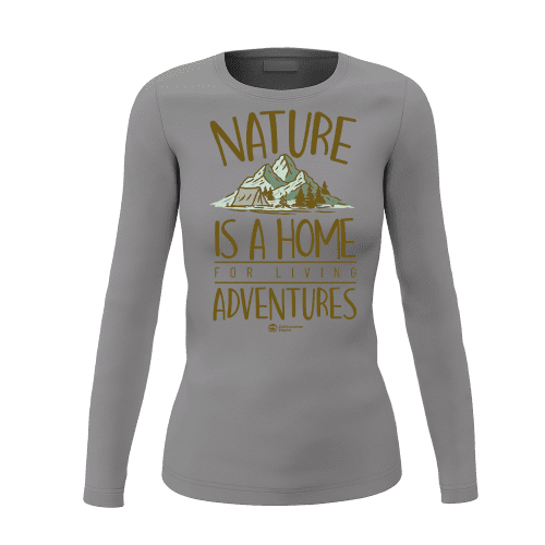 NatureisahomelongsleeveGREY