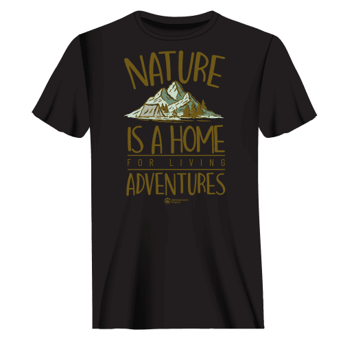 Nature Is A Home T-Shirt for Men