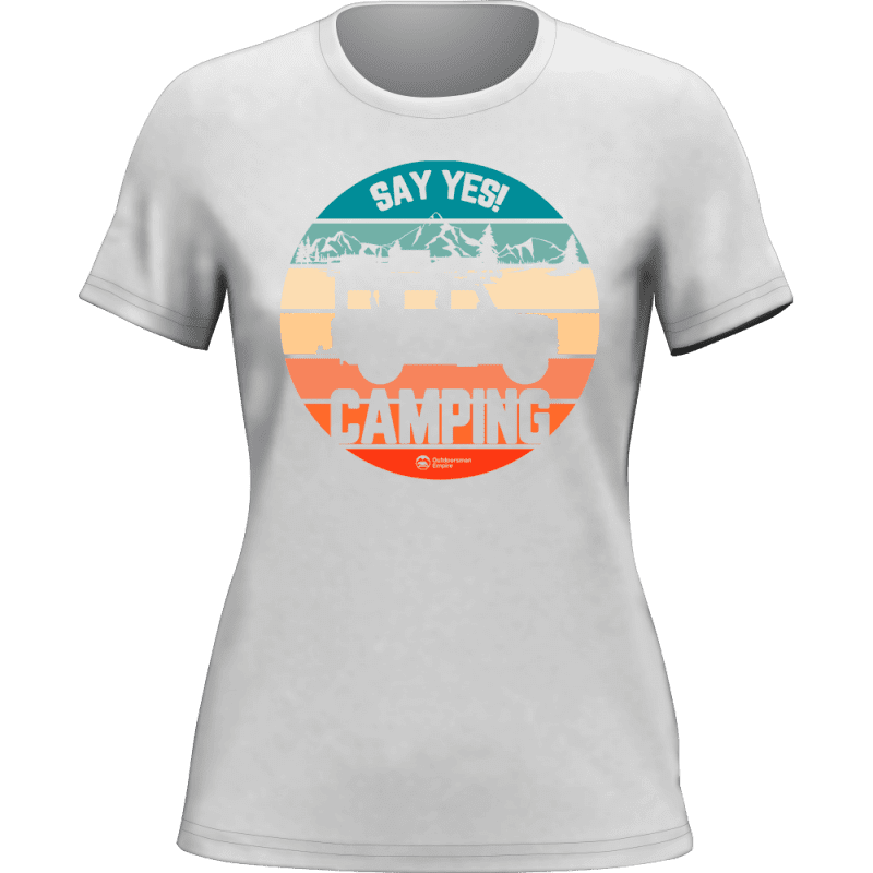 Style70campingwomant shirtWHITE