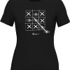 Fish Tick Tack Toe T-Shirt for Women