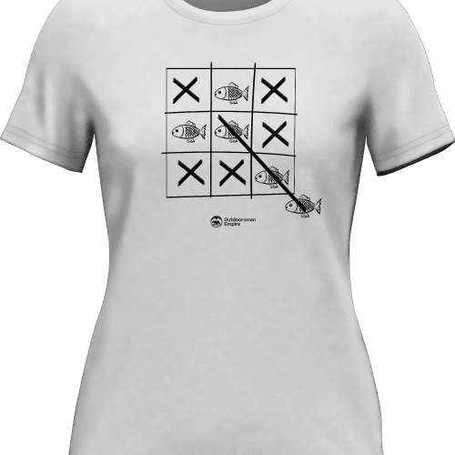 Fish Tick Tack Toe T-Shirt for Women