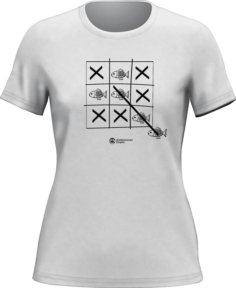 Fish Tick Tack Toe T-Shirt for Women