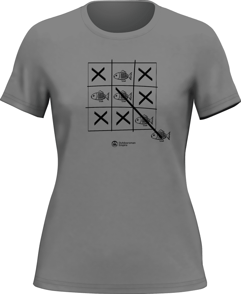 Fish Tick Tack Toe T-Shirt for Women