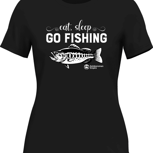 Eat Sleep Go Fishing T-Shirt for Women