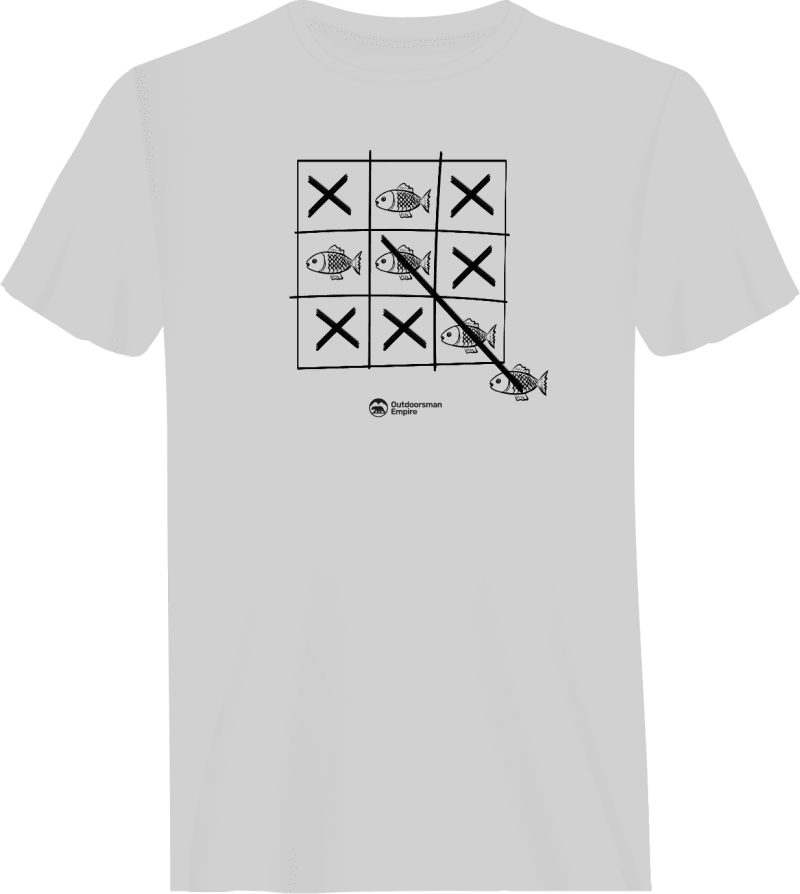 Fish Tick Tack Toe Man T-Shirt