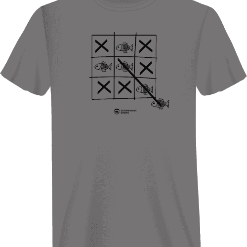 Fish Tick Tack Toe Man T-Shirt