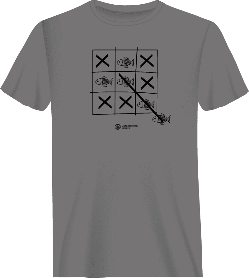 Fish Tick Tack Toe Man T-Shirt