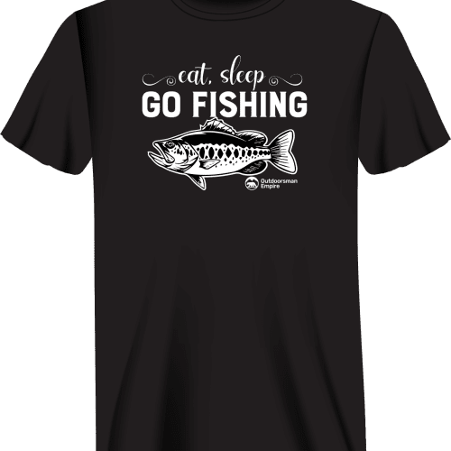 Eat Sleep Go Fishing Man T-Shirt