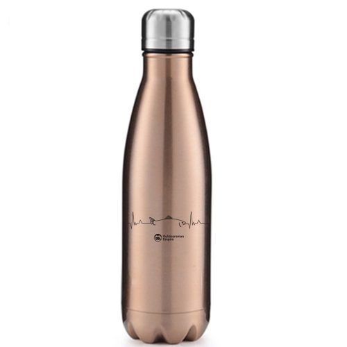 Fishing Cardiogram Stainless Steel Water Bottle