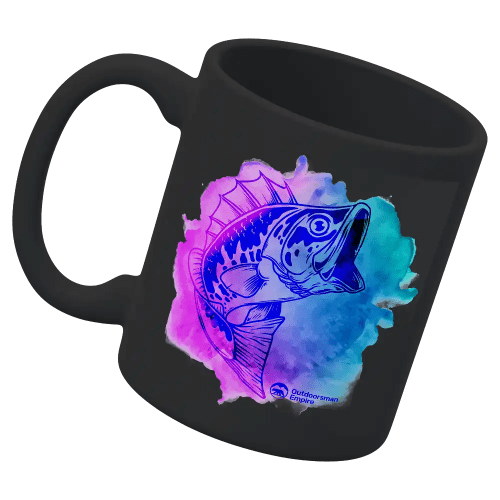 Watercolor Fishing 11oz Mug