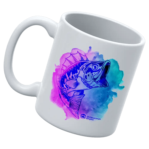 Watercolor Fishing 11oz Mug