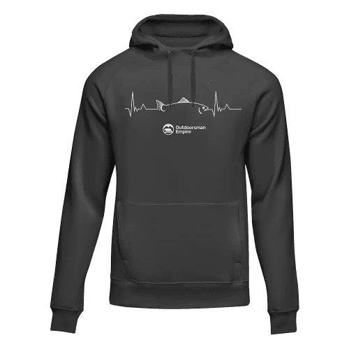 Fishing Cardiogram Unisex Hoodie