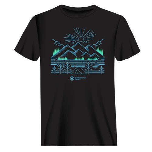 Camping Lines Man T-Shirt