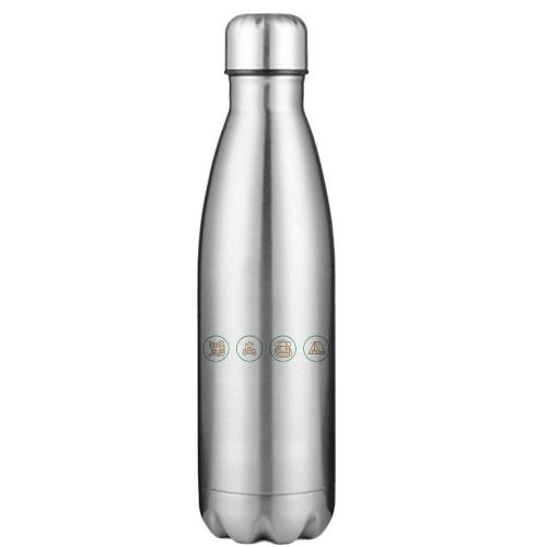 Camp Life 17oz Stainless Water Bottle