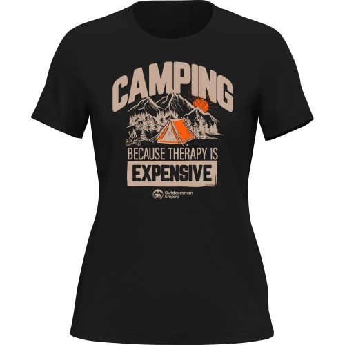 Camping No Expensive T-Shirt for Women