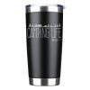 Camping Life 20oz Insulated Vacuum Sealed Tumbler