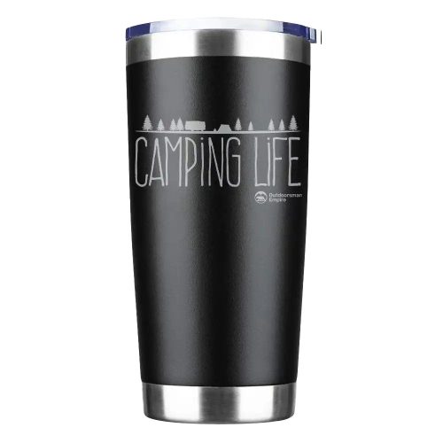 Camping Life 20oz Insulated Vacuum Sealed Tumbler